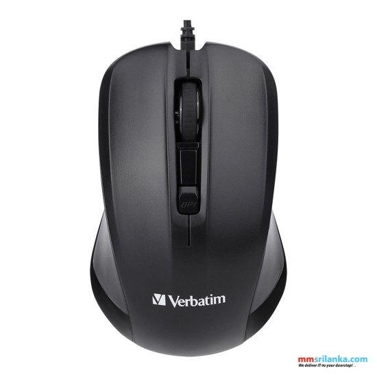 VERBATIM Wired Keyboard & Mouse Combo (1Y)